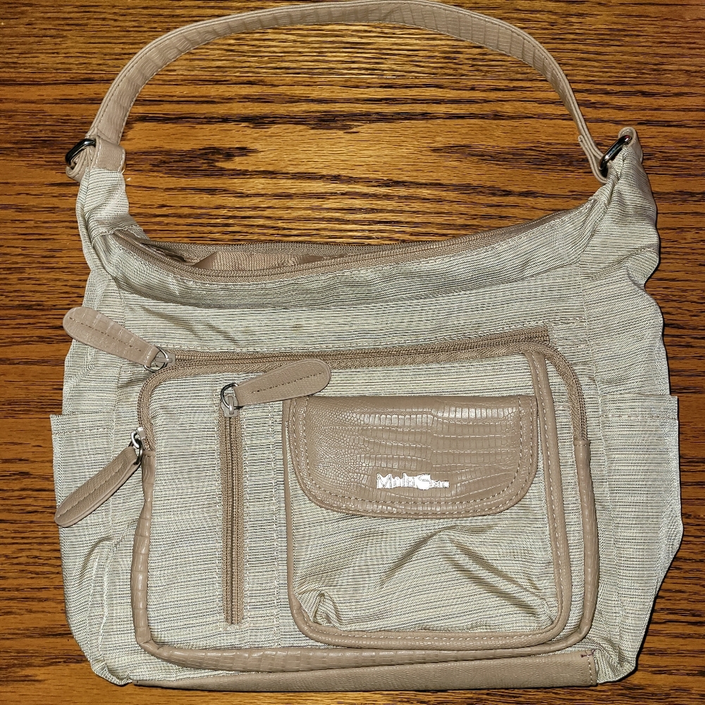 Tan MultiSac Purse